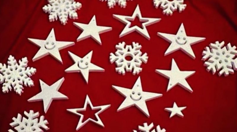 تزیینات کریسمس ، دانه برف ، برف یونولیتی ، آویز برف ، دکور تولد ، تزیینات تولید ، تزیین درخت کریسمس