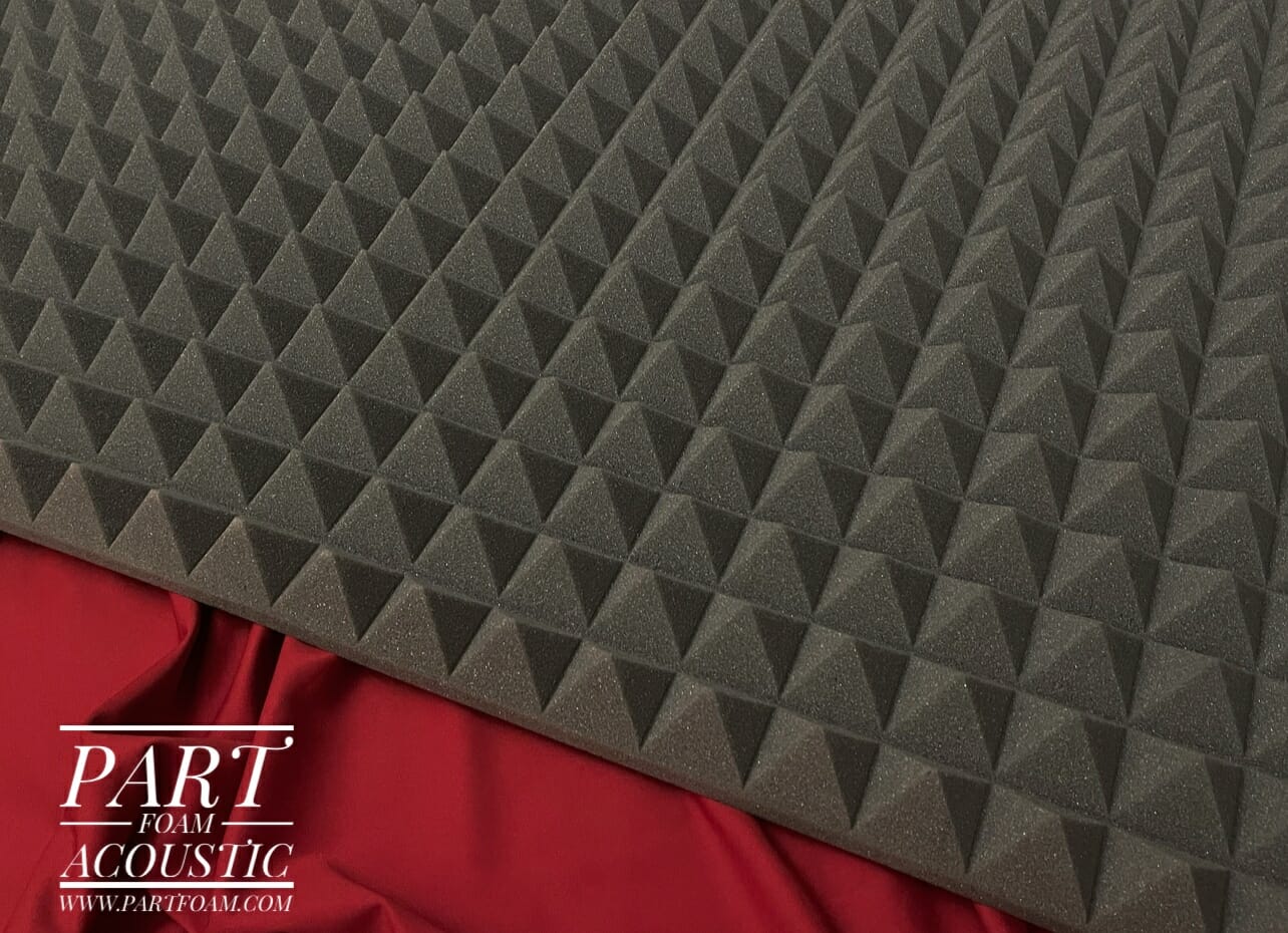 فوم هرمی بی صدا کردن دیوار مشترک آکوستیک دیوار