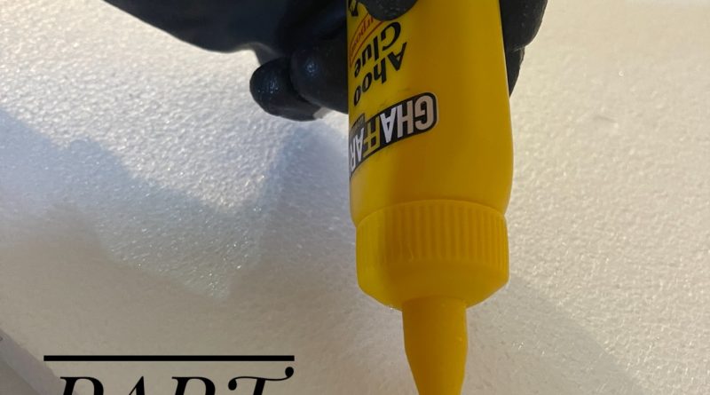 چسب یونولیت آهو جهت چسباندن یونولیت ( پلاستوفوم )، چسب فوم