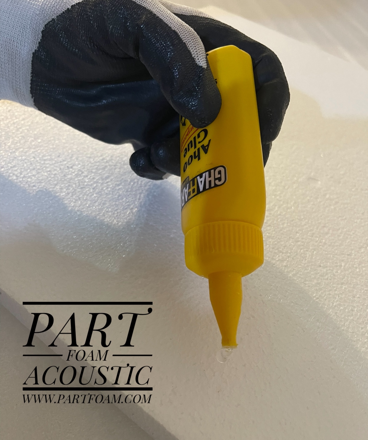 چسب یونولیت آهو جهت چسباندن یونولیت ( پلاستوفوم )، چسب فوم ، یونولیت چطور بچسبانیم ؟ ، چسب مخصوص یونولیت ، فوم چطور بچسبانیم