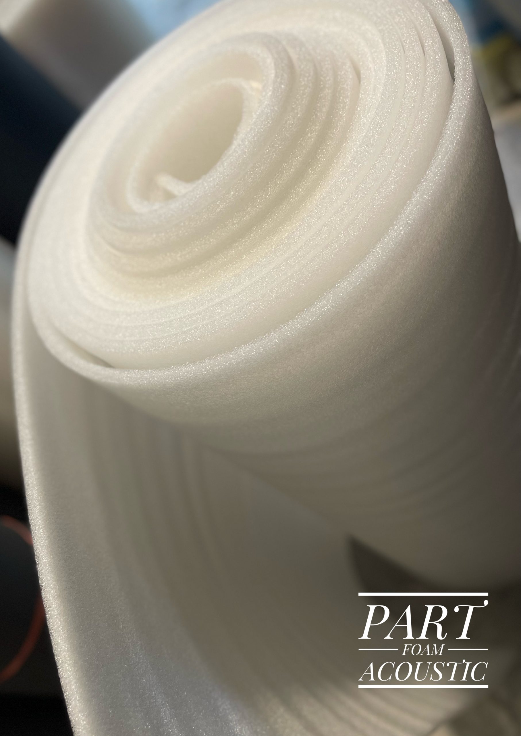 فوم زیر فرش ، فوم پلی اتیلن ، فوم زیر موکت ، عایق کف ، عایق صوتی کف ، فوم موکت ، عایق موکت polyethylene foam roll