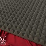 فوم هرمی بی صدا کردن دیوار مشترک آکوستیک دیوار